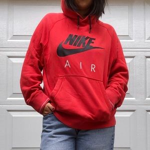 Nike Air Red Pullover Sweatshirt - Men’s Large